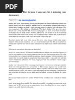 Understanding MMN and Its Risks | PDF | Identity Theft | Cybercrime