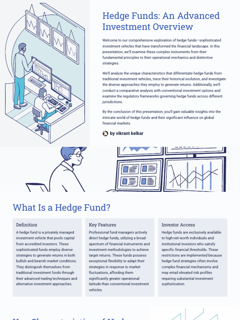 Hedge Funds: An Advanced Overview | PDF | Hedge Fund | Investment Fund
