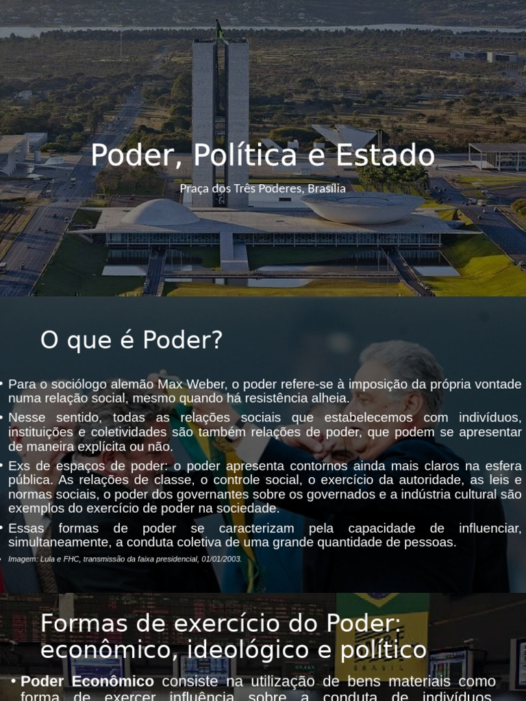 Poder, Política e Estado | PDF | Poder (social e político) | Política ...