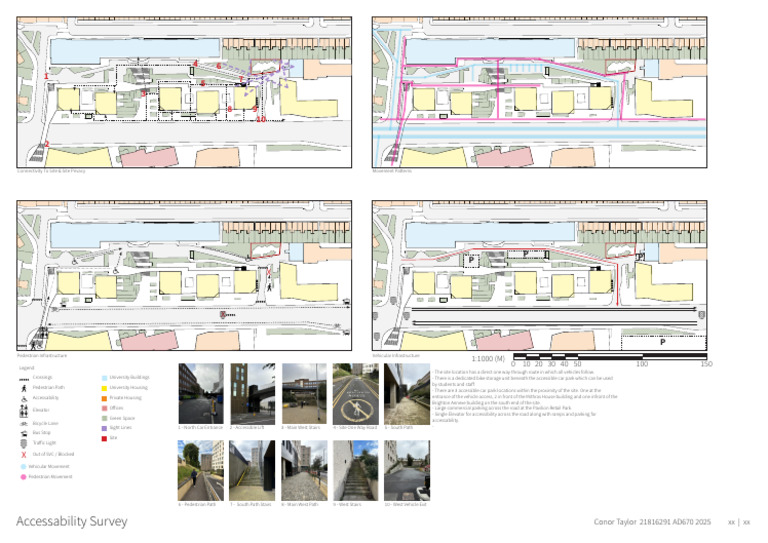 Accessability Survey WIP PDF | PDF | Pedestrian | Road Infrastructure