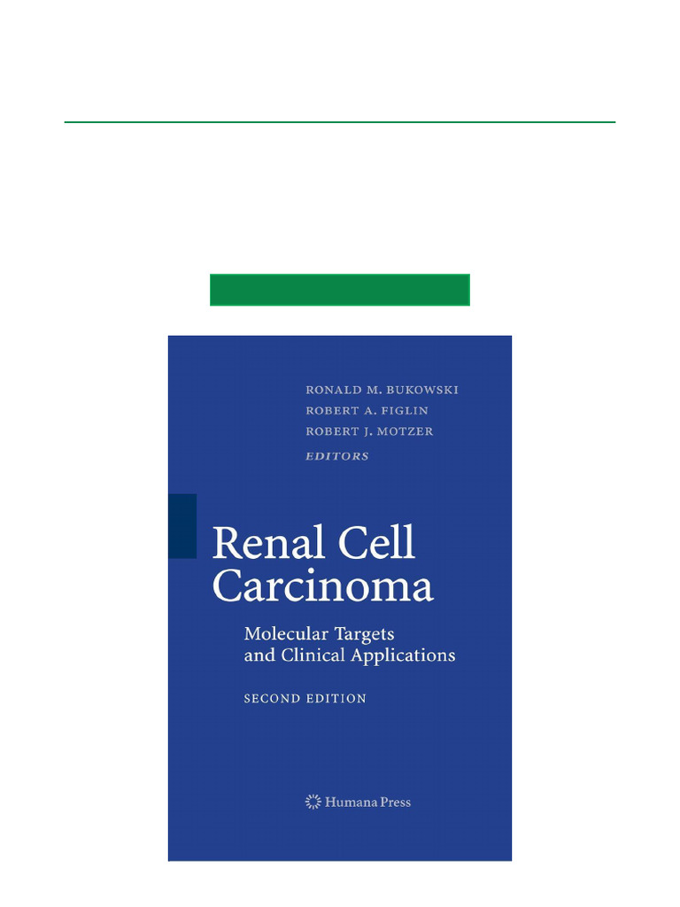 Renal Cell Carcinoma: Targets & Therapy | PDF | Vascular Endothelial ...