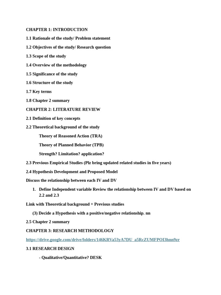 Research Methodology Overview and Framework | PDF | Methodology ...
