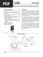 Datasheet STR 6757