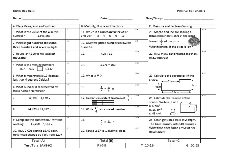Maths Week 12 Homewok | PDF | Elementary Mathematics | Mathematical ...
