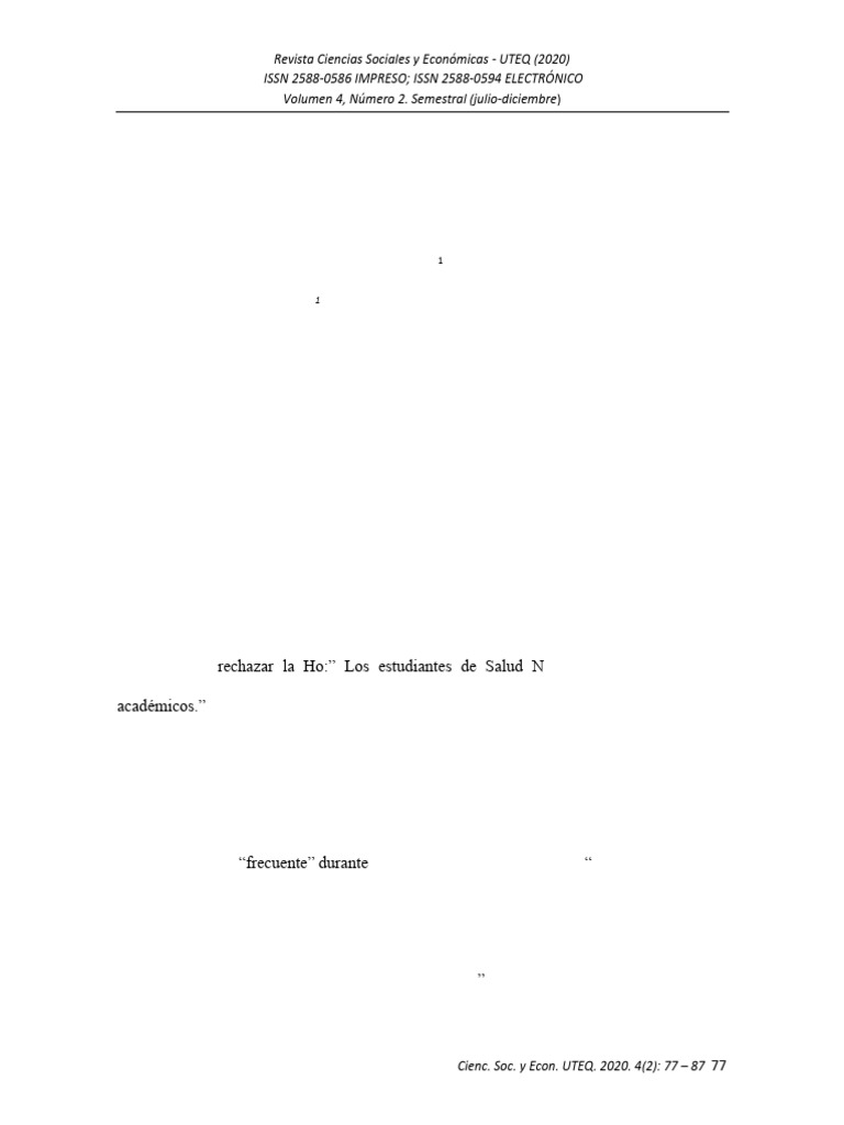 Estrés Académico en Estudiantes de Salud | PDF | Estrés (biología ...