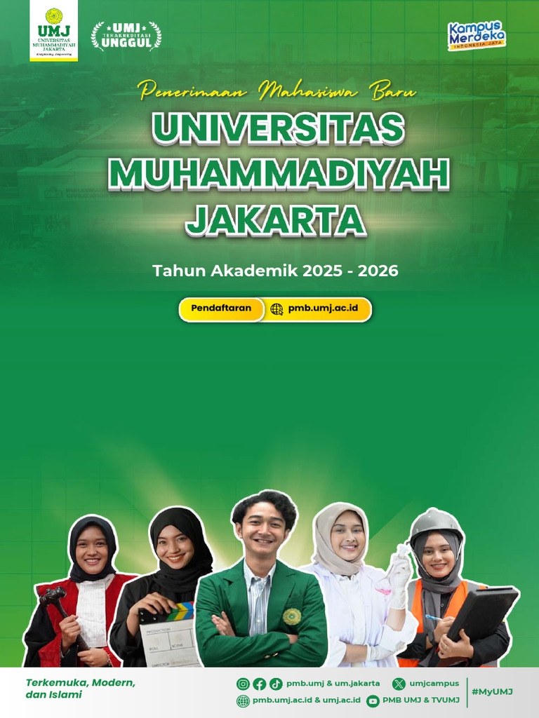 Pendaftaran PMB UMJ 2025/2026 | PDF