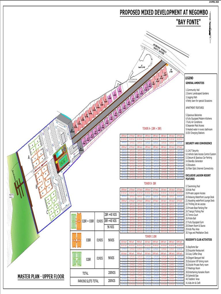 Bay Fonte Master Plan - 1F - 24.04.2025 | PDF | Passenger Rail ...