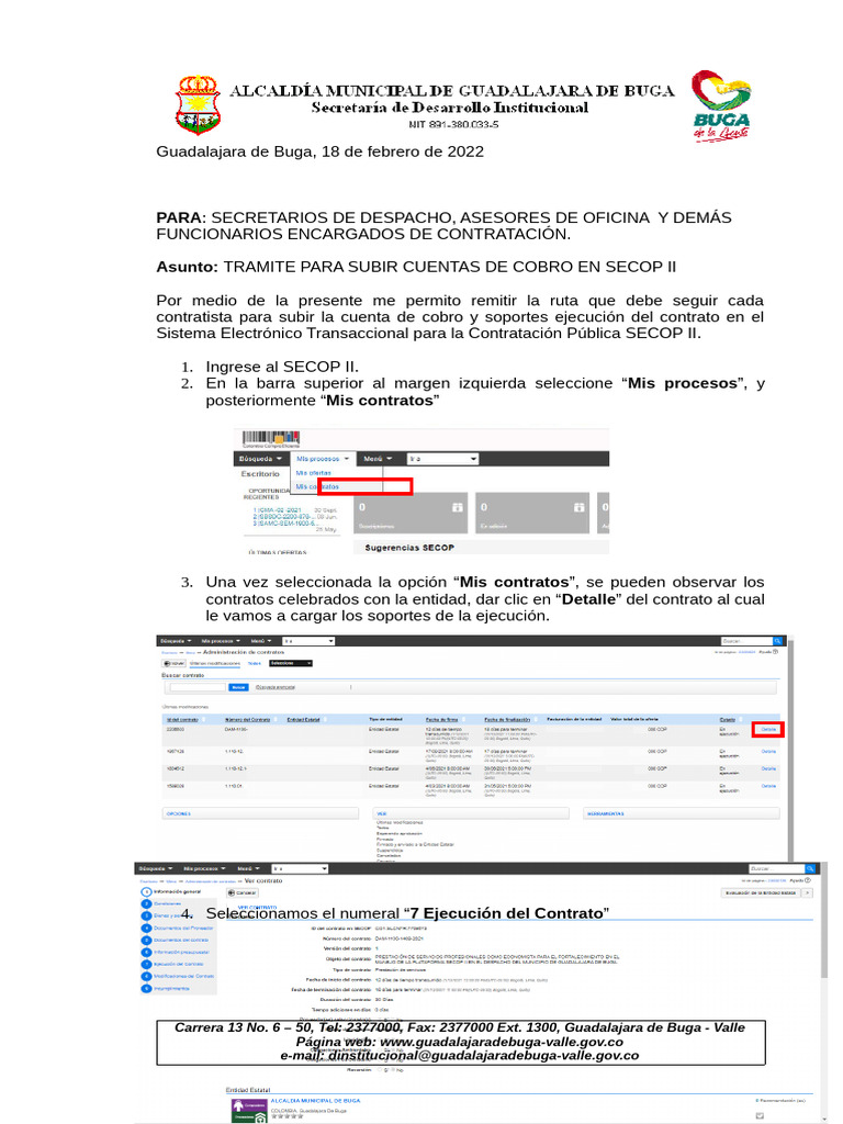 Capacitacion Secop | PDF