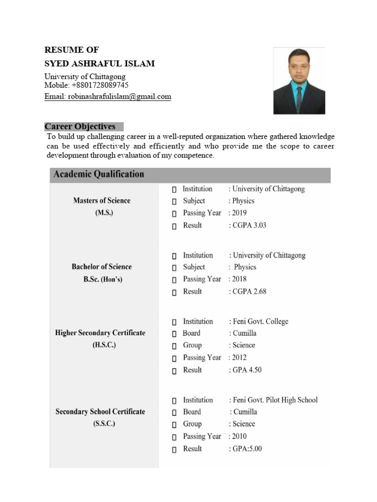 Robin CV (Update 01-2025) | PDF