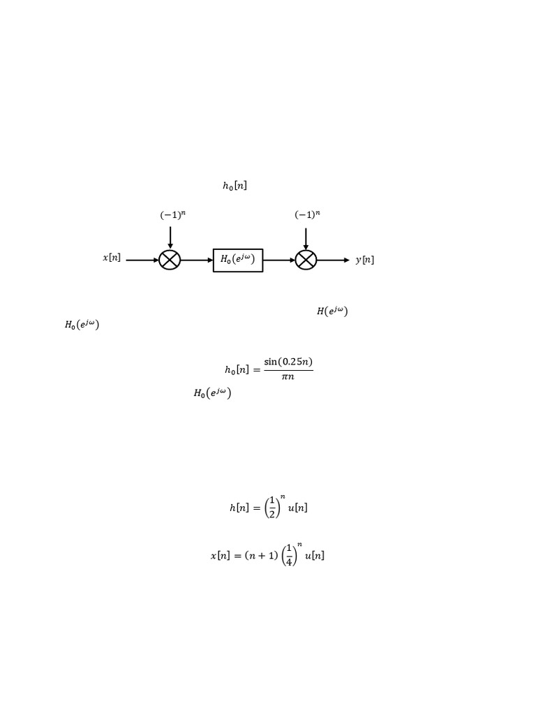 EE3101 Digital Signal Processing Mock Quiz 2 Question Paper | PDF ...