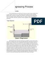 Vapor Degreasing Process