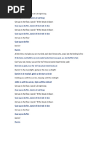 Aaron Smith - Dancin' Lyrics | PDF