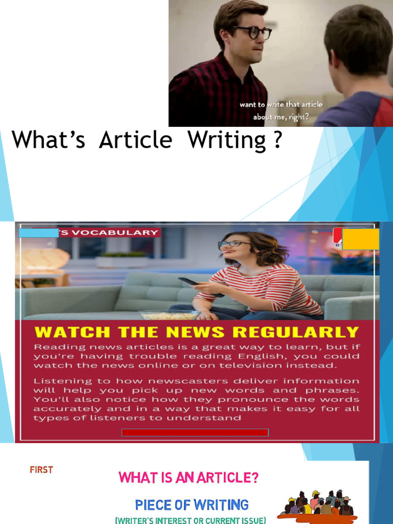 3 Cam Article Writing OCT N Attending A Course 22 112321 | PDF | Public ...