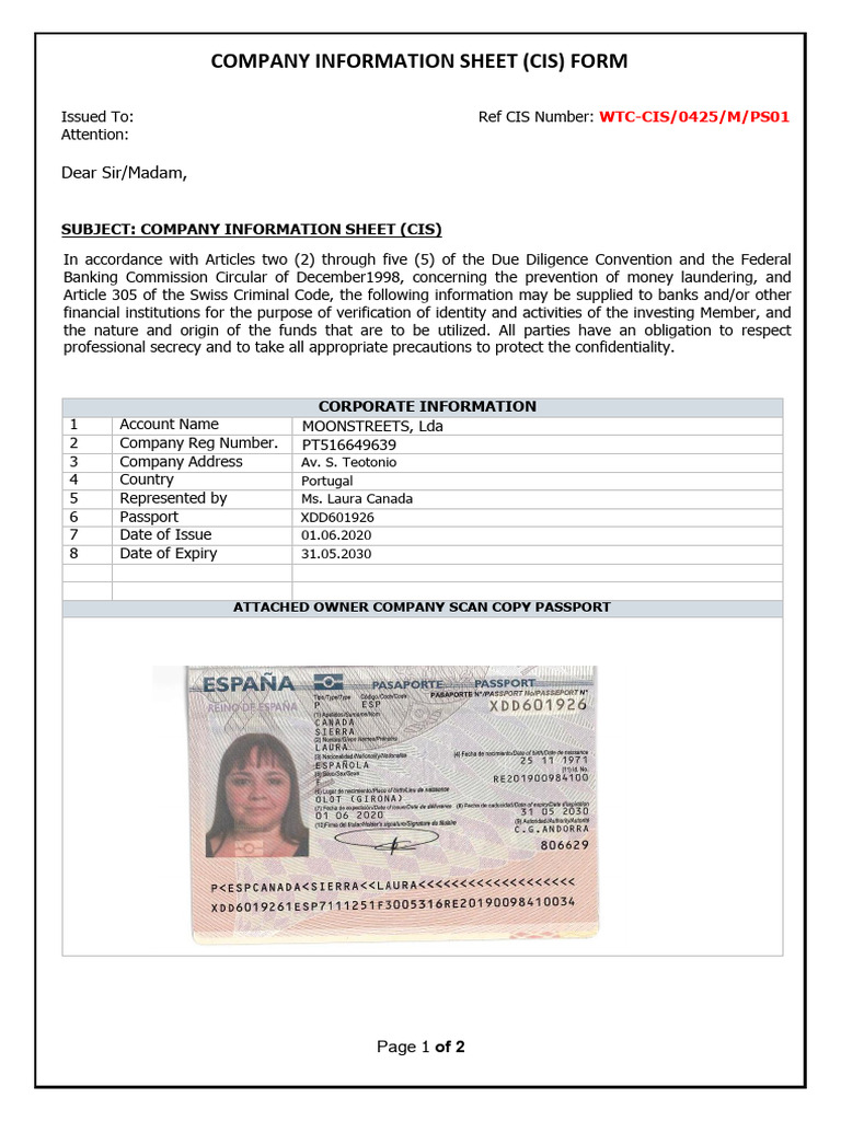 CIS Laura Moon | PDF