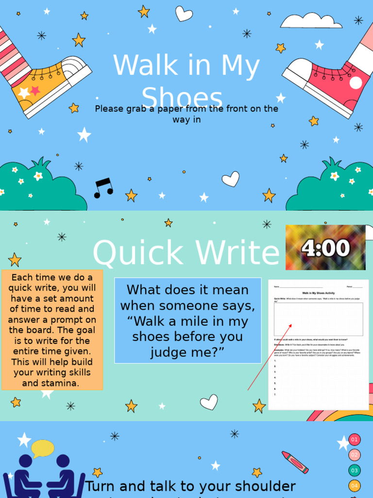 Walk in My Shoes Activity Guide | PDF