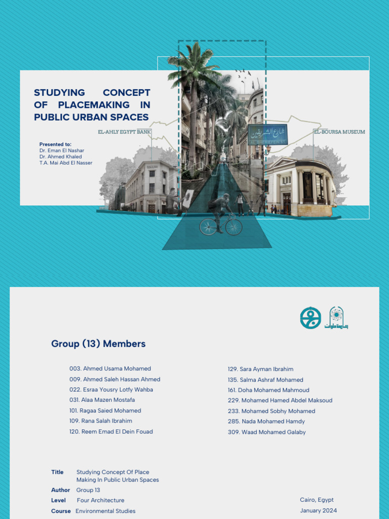 Placemaking in Urban Public Spaces | PDF | Governance | Urban Design