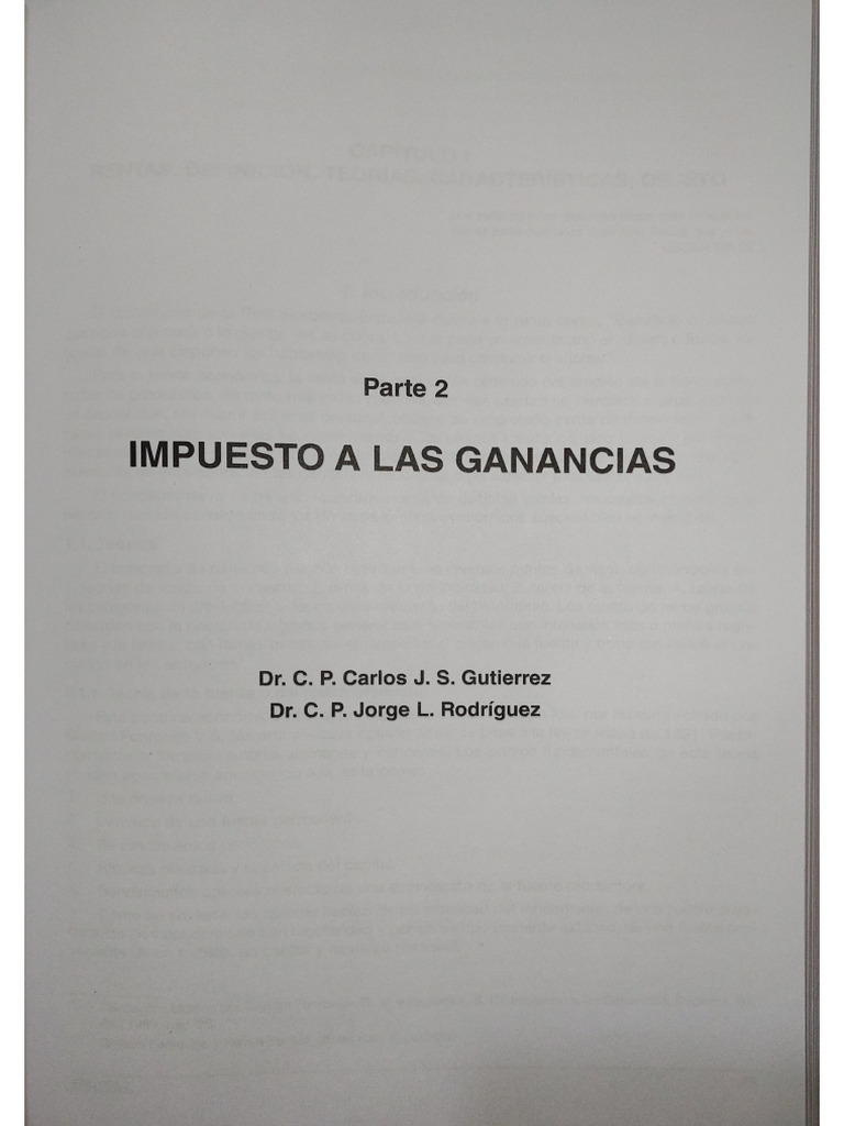 Impuesto A Las Ganancias | PDF