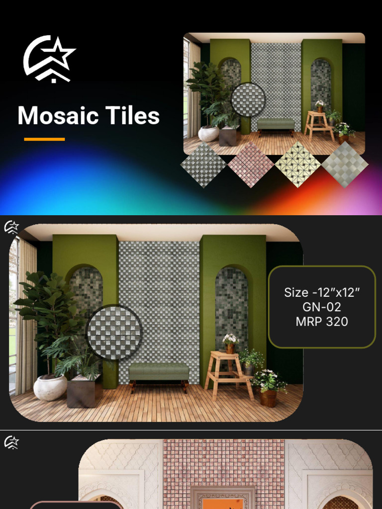 Mosaic Tiles | PDF