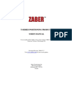 ZaberT-SeriesProductsUsersManual4 XX