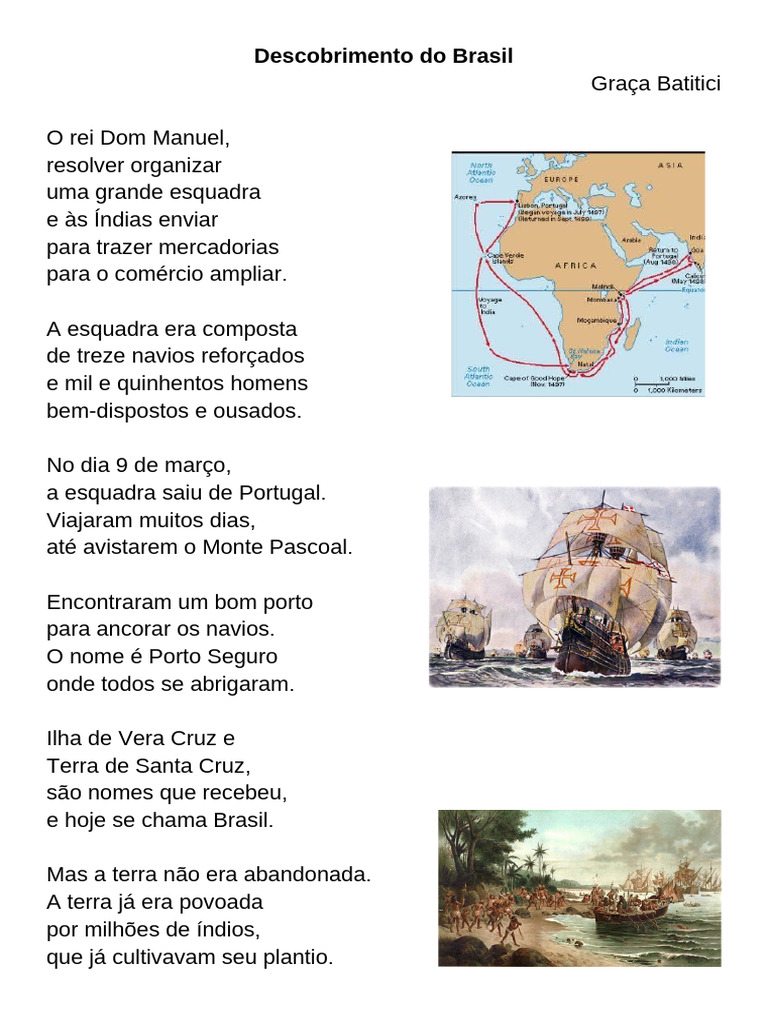 Descobrimento Do Brasil | PDF