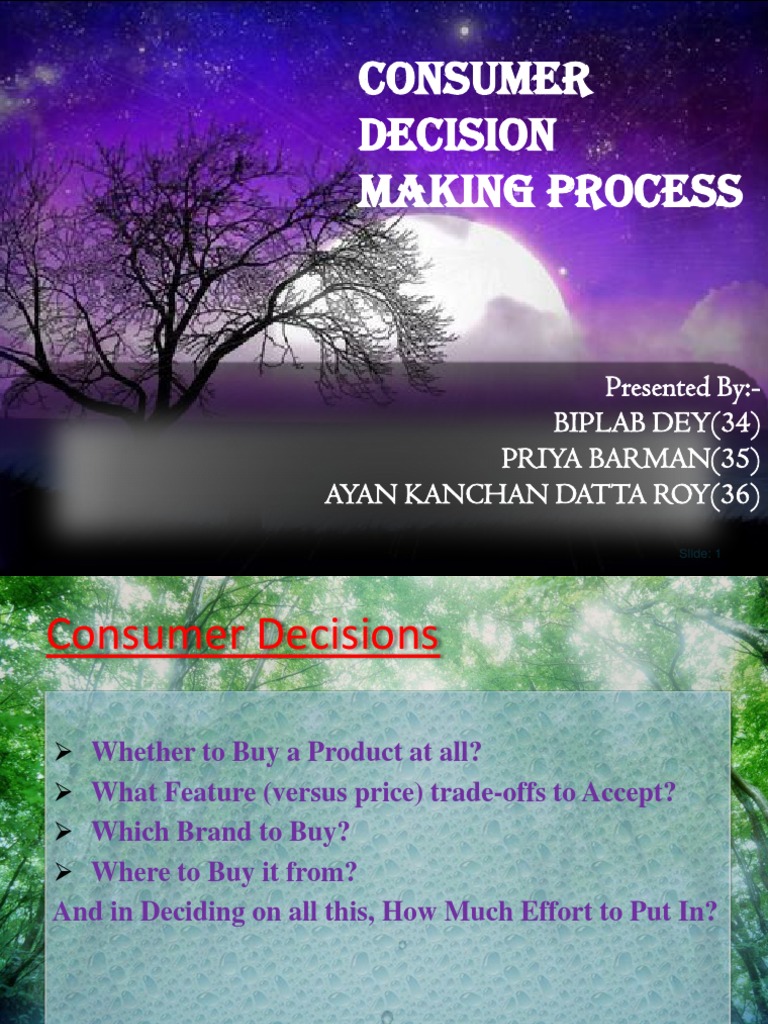 Understanding Consumer Decision Making | PDF | Behavior | Social Psychology