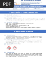 FDS Maza Esmalte Sintético Brilhante - Cores. | PDF | Toxicidade | Química