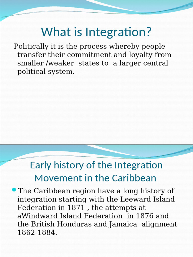 Integration Movement | PDF | Economies