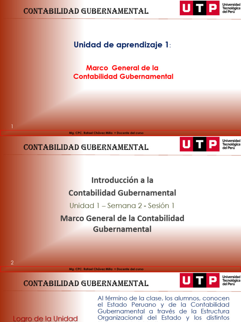 S02 - s1-MARCO GENERL DE LA CONTAB GUBERNAMENTAL | PDF | Contabilidad ...