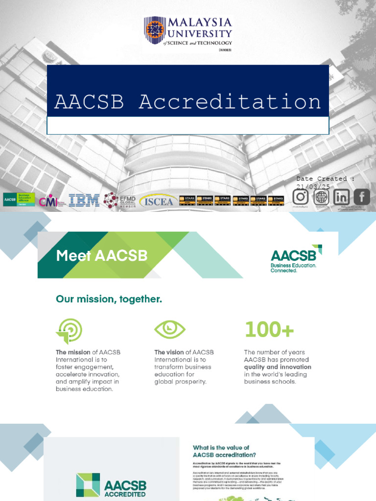 AACSB Introduction For Students | PDF