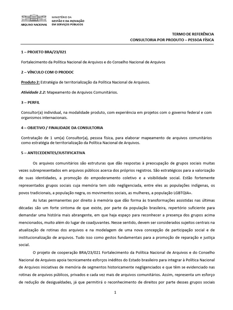 tr_consultoria_i2e2_bra-23-021 | PDF | Pós-graduação | Brasil