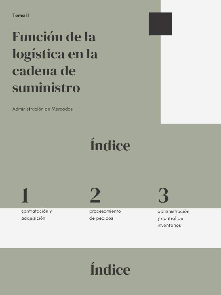 Proyecto de Investigación | PDF | Logística | Cadena de suministro