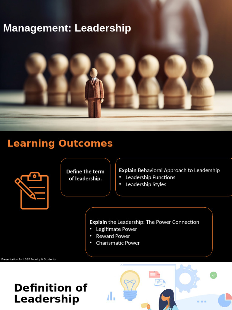 Leadership Styles and Functions Explained | PDF | Leadership | Motivational