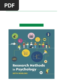 Research Methods in Psychology  Evaluating a World of Information - 4th Edition Textbook PDF Download