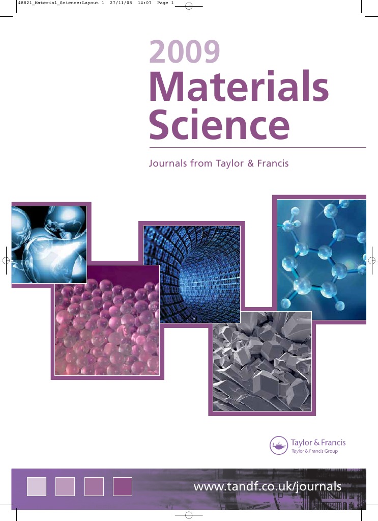 Catalogue Material Science | PDF | Nanotechnology | Condensed Matter ...