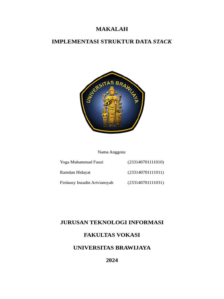 Apa itu Stack? | PDF