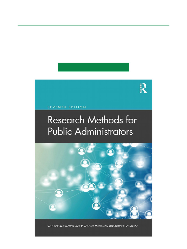 Research Methods for Public Admins | PDF | Regression Analysis | Statistics