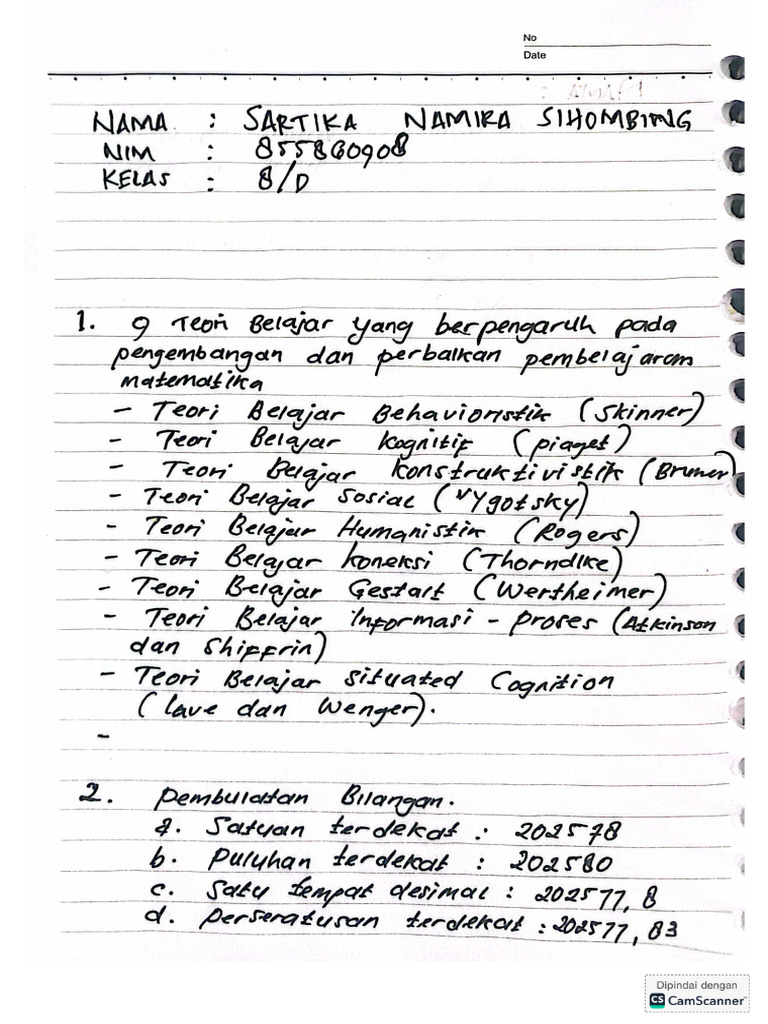 Tutorial Tugas 1 Matematika Pdf