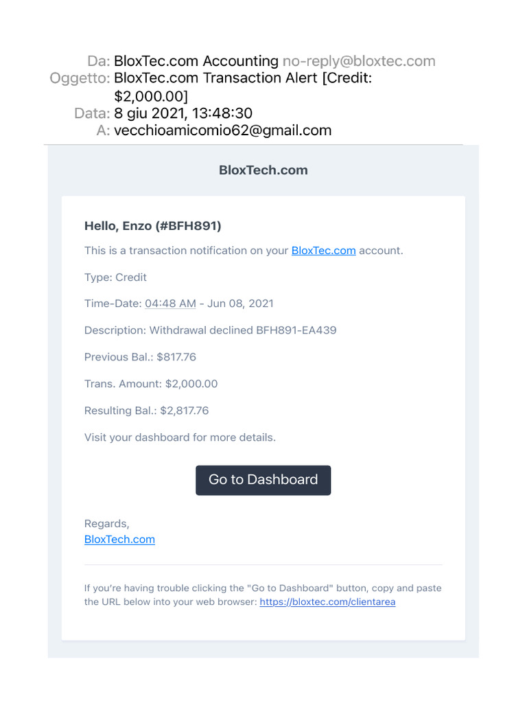Transaction Alert (Credit $2,000.00) 2 | PDF