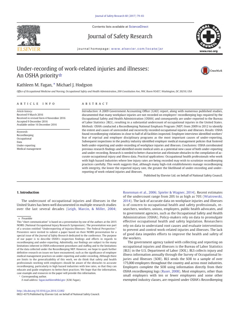 Osha | PDF | Occupational Safety And Health Administration ...