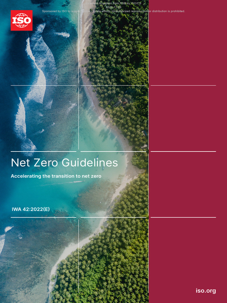 ISO Guidlines | PDF | Greenhouse Gas | Climate Change