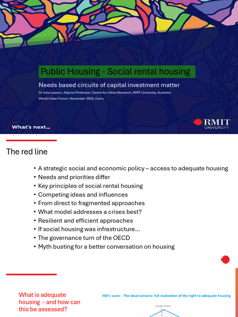 Public Housing - Social Rental Housing | PDF | Public Housing | Subsidy