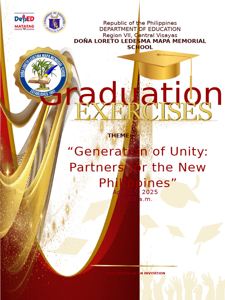 Graduation Invitation and Ceremony Details | PDF
