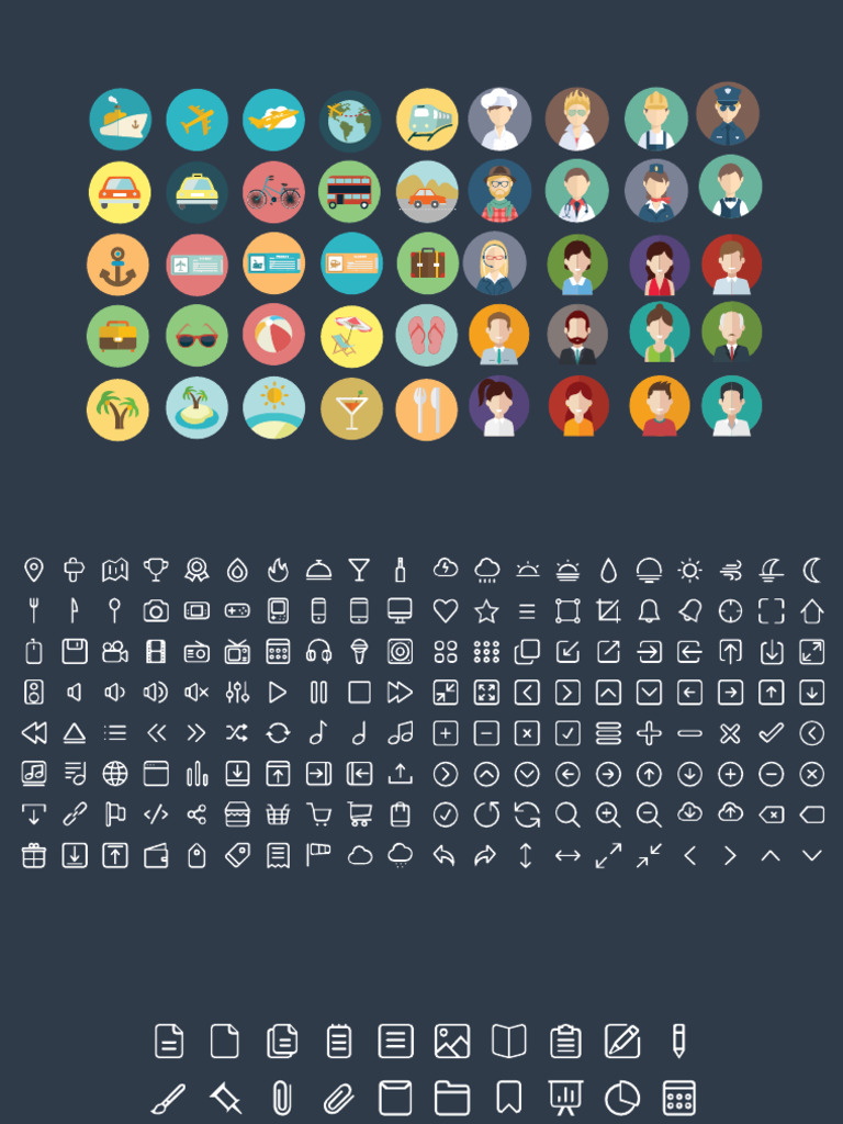Icon Set - Jetfabrik | PDF