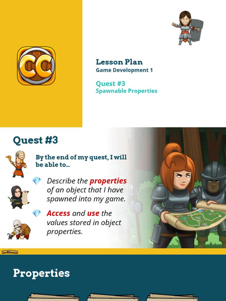 Game Dev 1 - Lesson 3 - Spawnable Properties | PDF | Debugging | Software