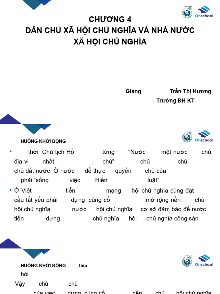 CNXH Chương 4 | PDF