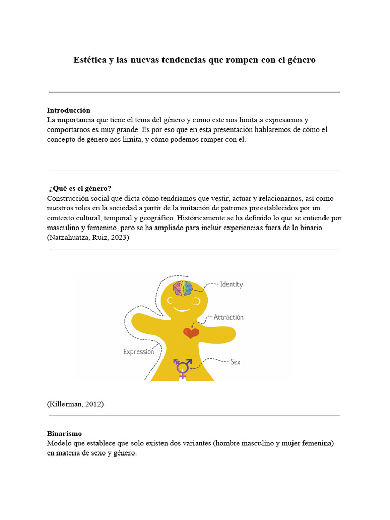 Rompiendo Estereotipos de Género | PDF | Género | Estudios de género