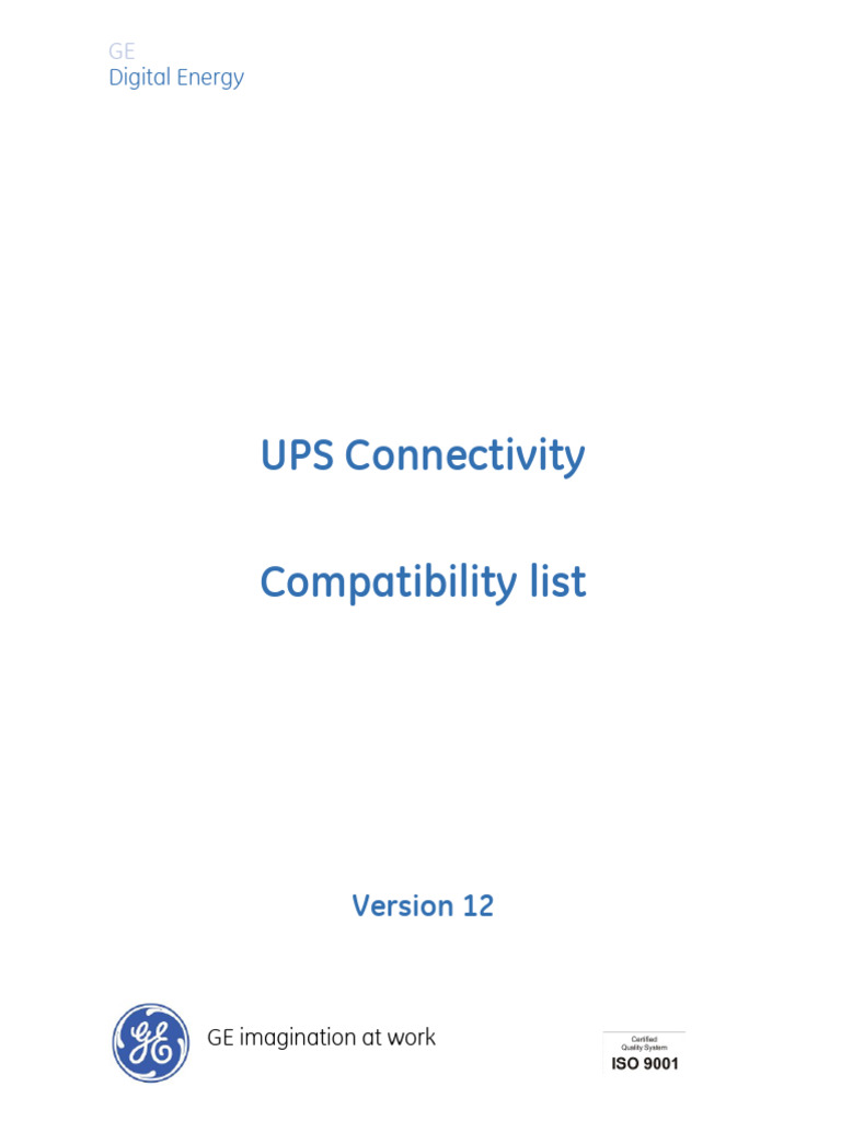 UPS Compatibility and Software Guide | PDF | Microsoft Windows | Unix