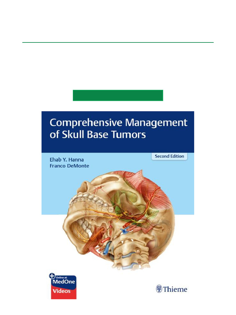 Management of Skull Base Tumors | PDF | Radiation Therapy | Diseases ...