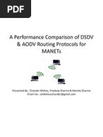 A Performance Comparison of Manets Routing Protocols 2003