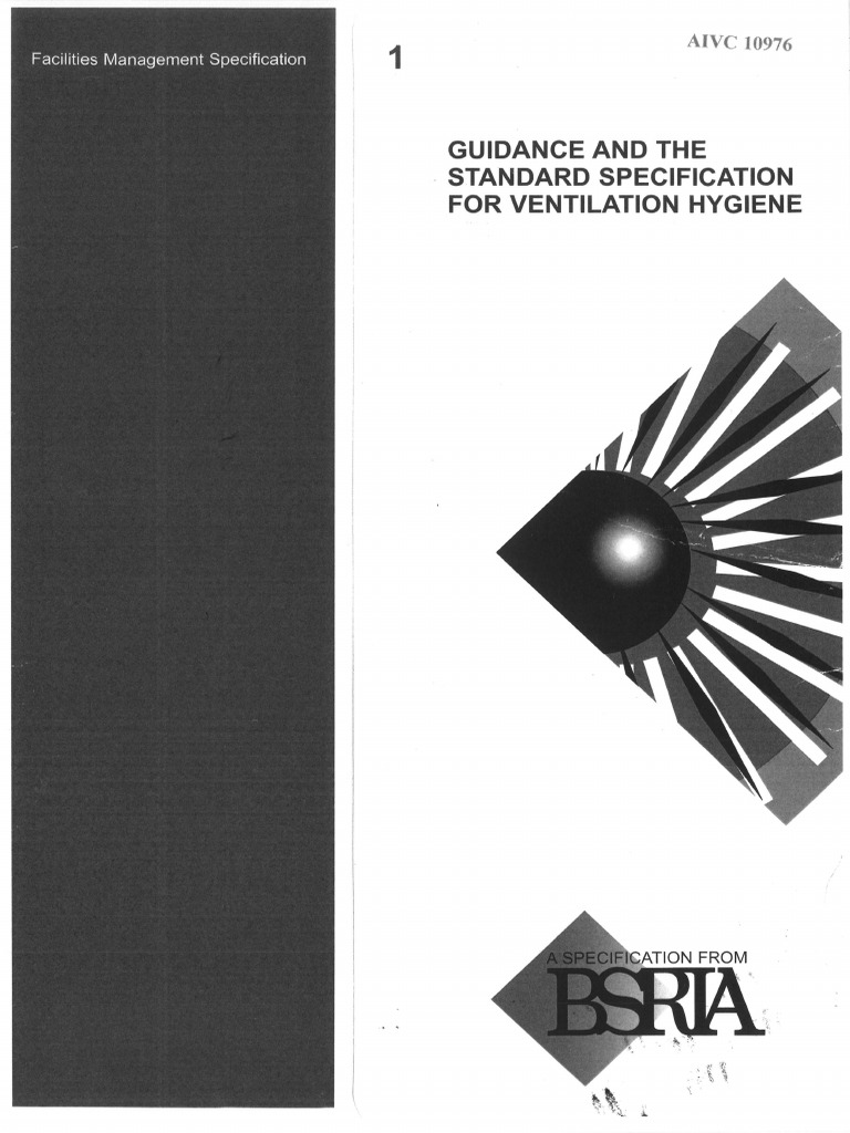 Standard Specification for Ventilation Hygiene | PDF | Duct (Flow ...